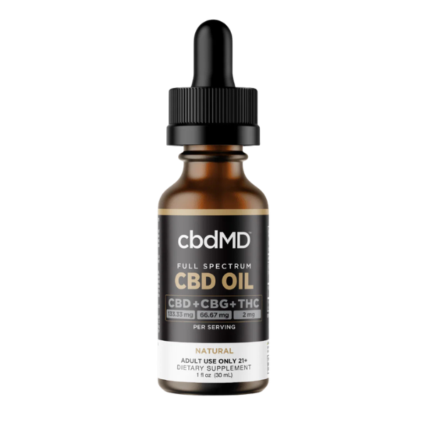 cbdMD Full Spectrum CBD Tincture