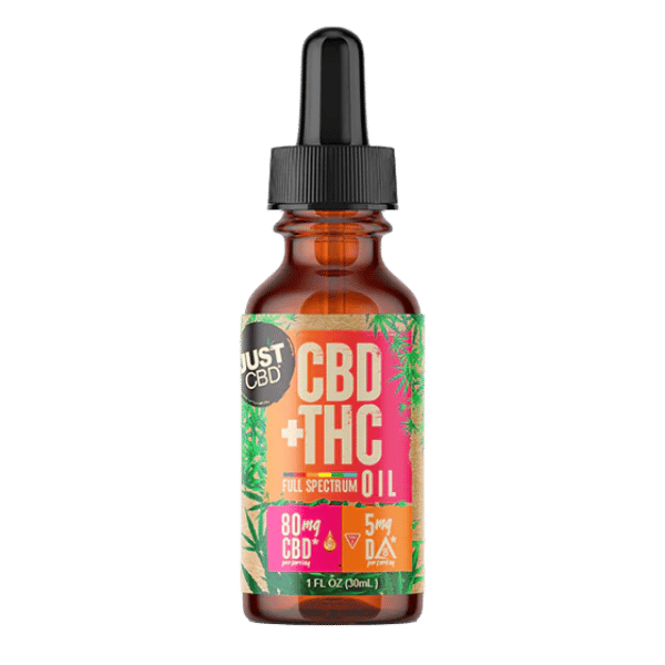 Just CBD CBD + THC Full Spectrum Oil